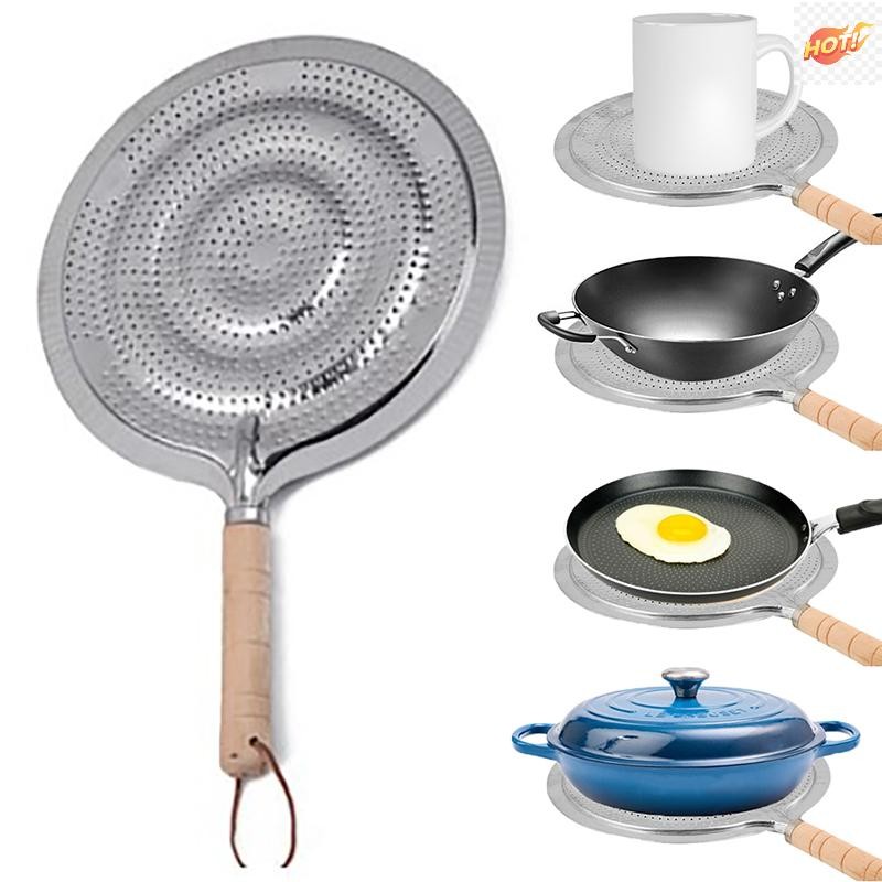 Meet 21 ซม.เตาตั้งพื้น Simmer แหวนความร้อน Diffuser แก๊สไฟฟ้าช่วง Pan ...