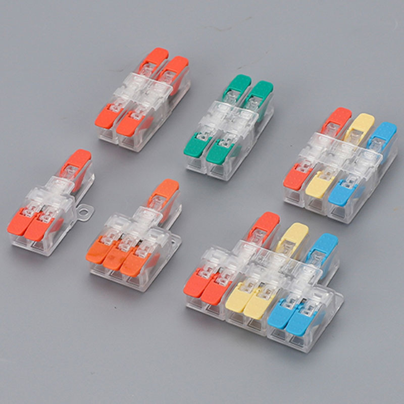Quick wiring Terminal Push-in Wire CONNECTOR Splitter MINI Universal ...