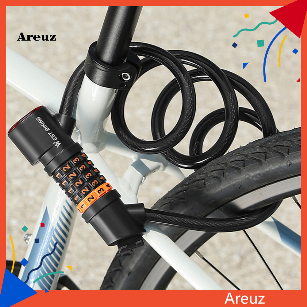 Are ล็อคท่อที่นั่ง Secure Your Ride พร้อมไฟท้าย Led ล็อคจักรยานป้องกัน ...