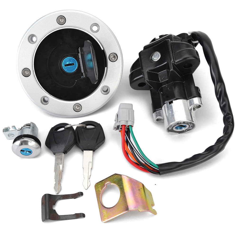 Serrure D'allumage Complète Pour Suzuki DL650 V-Strom 2004-2011 Et DL1000 2002-2012 - Avec Clés - Remplacement Direct