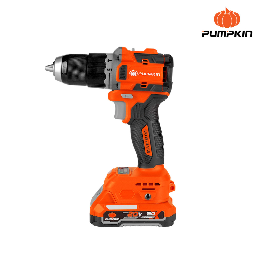 PUMPKIN รุ่น INF-13IMDB6-202K-X20 แรงบิด 60 N.m ไขควงกระแทกไร้สาย INFINITY POWER 20V สว่านกระแทกไร้สาย 6N ไร้แปรงถ่าน 13มม 20V Li-ion /50402-50403