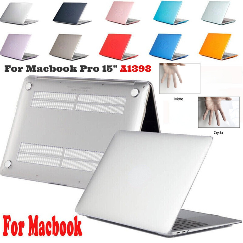 LidStyles Carbon Fiber Laptop Skin Decal For MacBook Pro 15" Retina A1398 - Protector & Style