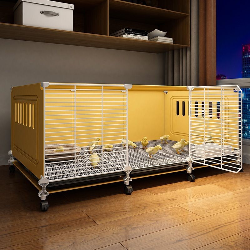 ((ในสต็อก) Luding Chicken Breeding CAGE กล่องเพาะพันธุ์ในครัวเรือนโดยเฉพาะกรงไก่ขนาดใหญ่ Splash-Proof Chicken CAGE ในร่มเข้ารหัสกรงไก่