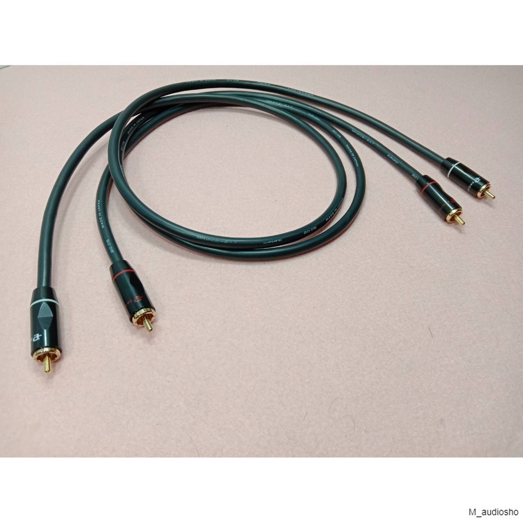 สายสัญญาณ RCA Canare MR202-2AT (MADE IN JAPAN) PALIC ราคาต่อ 2 เส้น ...