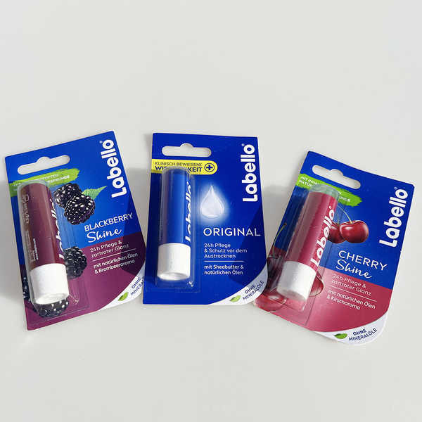 ลิปบาล์ม 4u2 ลิปบาล์ม German Original Labello Lip Balm 24-hour long ...