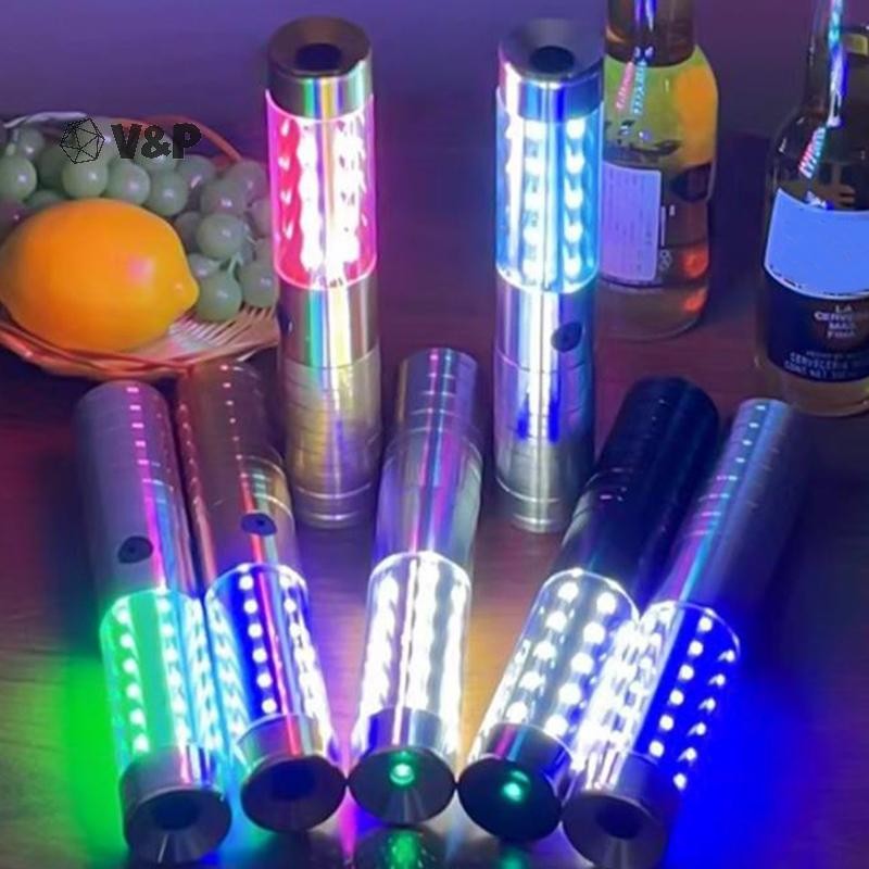 V & P LED Strobe แชมเปญขวดไวน์บริการ Sparkler สําหรับ VIP ไนท์คลับ KTV ...