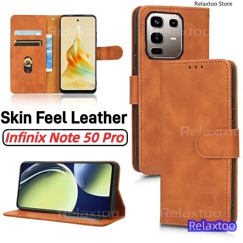 Leather Flip Casing For Infinix Note50 Note 50 Pro Plus + x s 50Pro ...