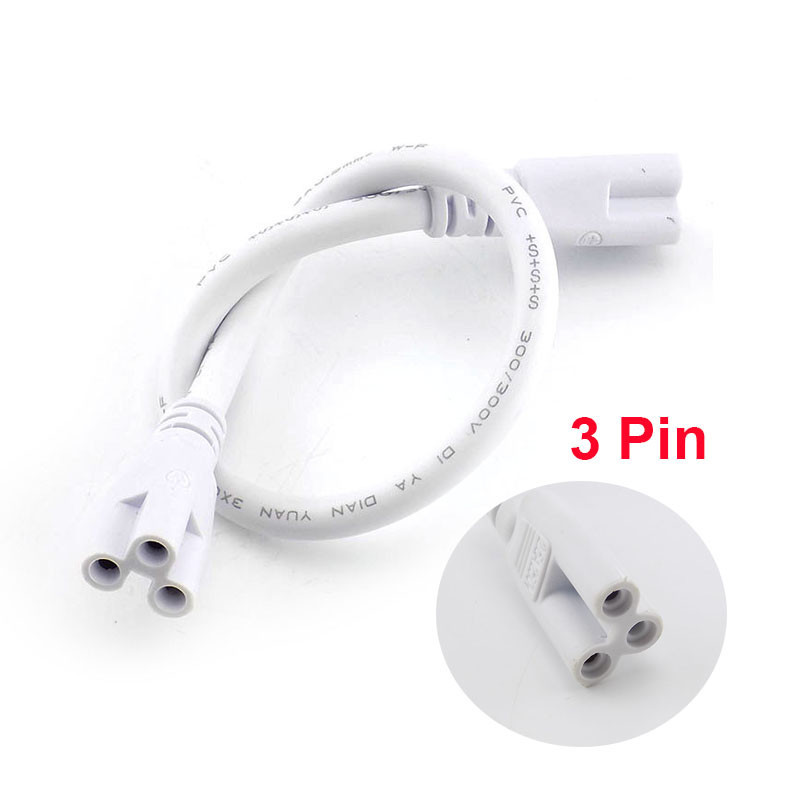 3 ขา Led Tube Connector 2 เฟส 3 เฟส T5 T8 หลอดไฟ Led เชื่อมต่อสาย ...