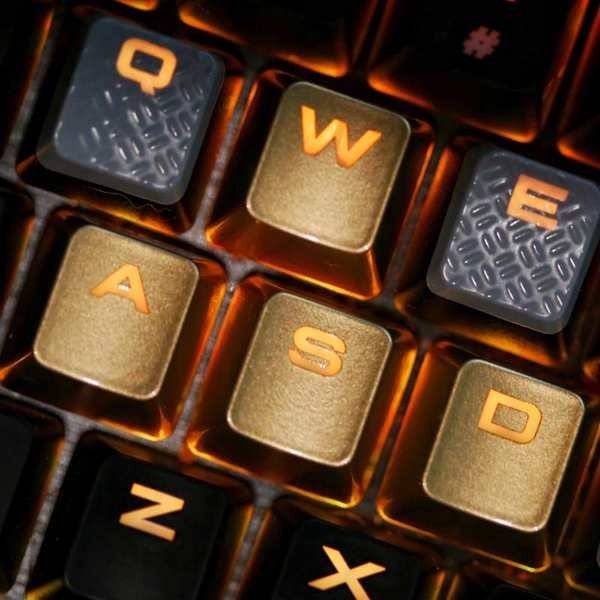 keycaps keycap thai Keycaps WASD Lacquered Gaming Keycaps Cross Shaft ...