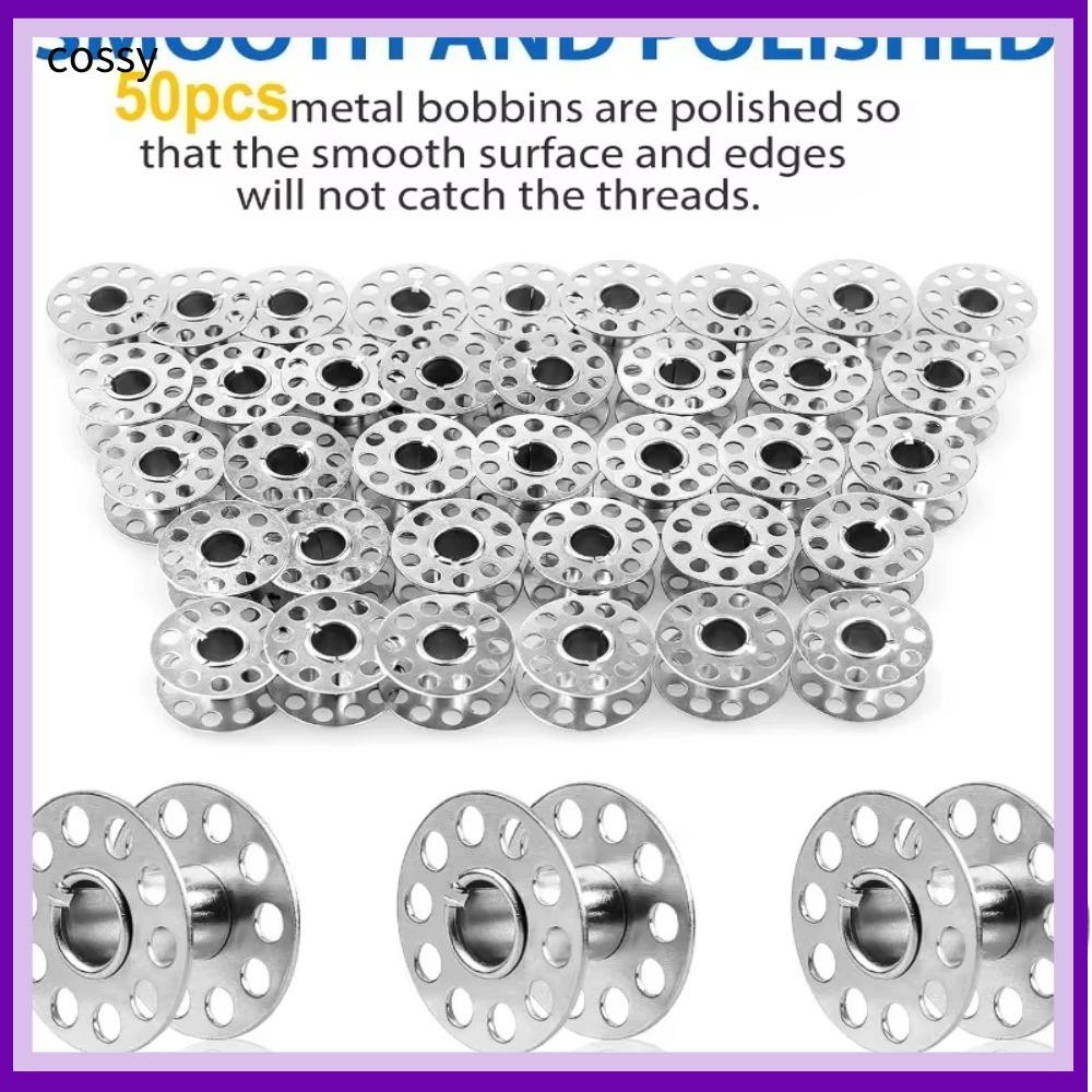 เย็บ COSSY 50 ชิ้น|คอยล์ ตัดเย็บทนทาน|Bobbins Metal Bobbins, ท่อเย็บผ้า ...