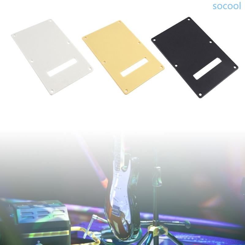 Soc* กีตาร์ไฟฟ้า Pickguard Self กาว Anti-Scratch สติกเกอร์ Shell Guard ...