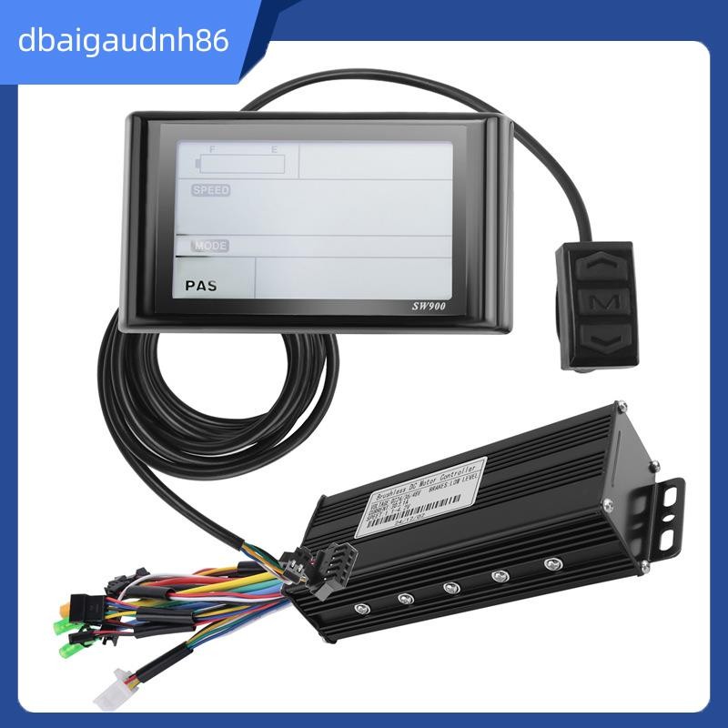 READY Stock36v 48V 750W 1000W สามโหมด 12 หลอดBrushless 30A Controller ...
