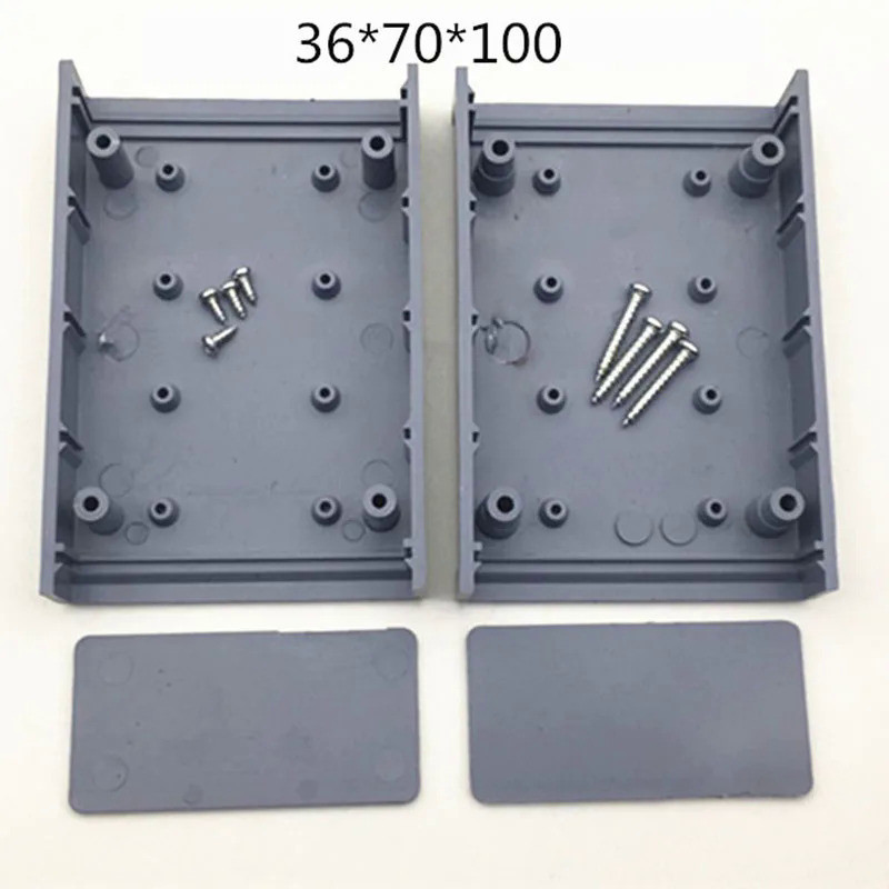 1Pc Electronic Plastic Box Project Box For Outdoor Waterproof Wire ...