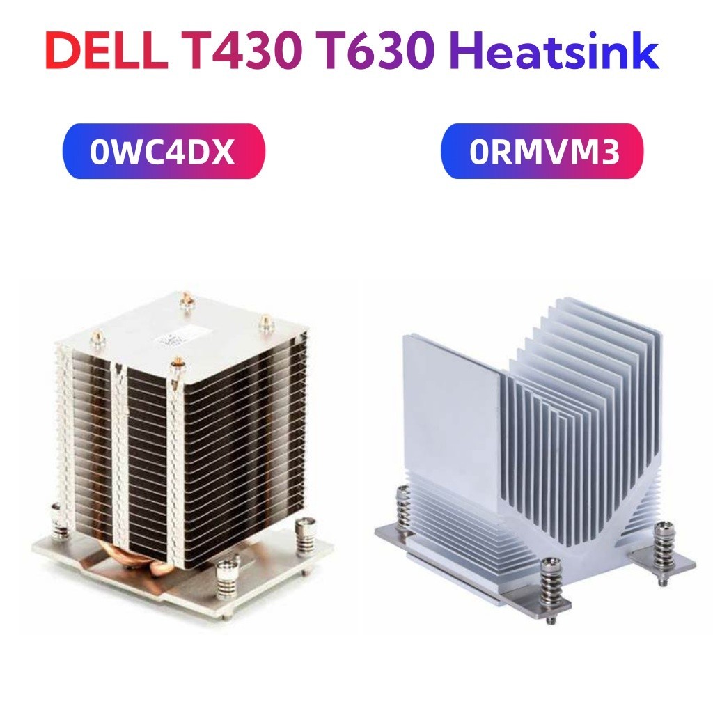 Dissipatore CPU Per Server DELL PowerEdge T430 - Ricambio 0WC4DX, Heatsink Di Raffreddamento Compatibile, Garanzia 9 Mesi - 4
