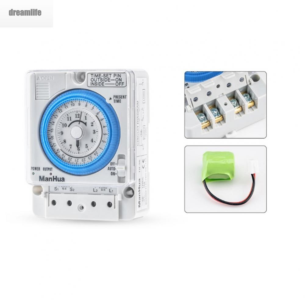 Digital Timer Din Rail Timer คู่มือ ON/AUTO/OFF Mechanical Relay Timer ...