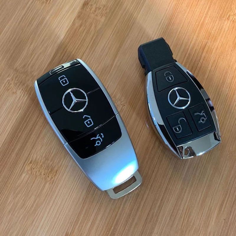 Hard Car Key Collection ใหม ่ Mercedes-Benz Key BMW Audi Maserati กุญแจ ...
