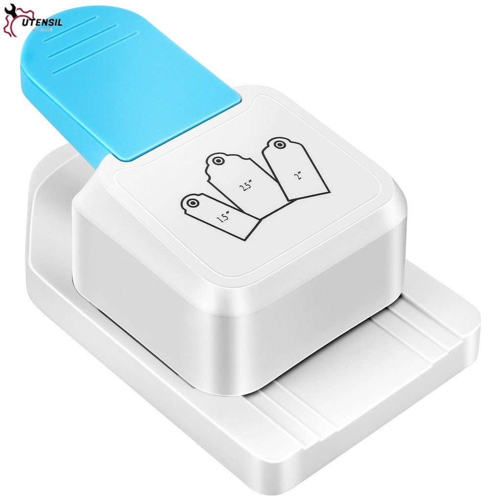 3 in1 Craft Tag Punch Paper Craft Tag Punch 1.5in 2in 2.5in Small Hole ...