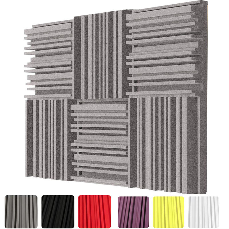 ความหนา 5 ซม. Multi-slot เป็นมิตรกับสิ่งแวดล้อม Soundproof Acoustic ...