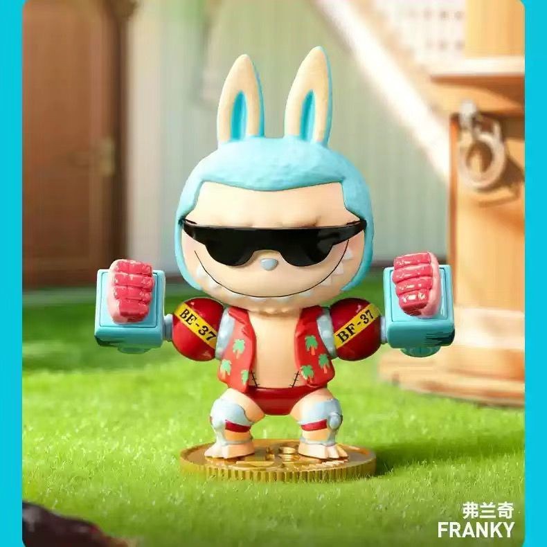 2025 รูปแบบใหม่ Pop Mart One Piece Series รูป Mystery Box LABUBU LABBU ...