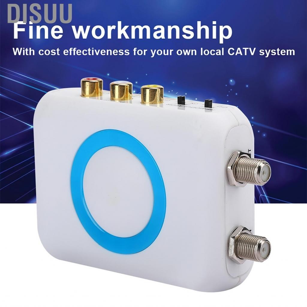 Disuu Video Modulator PAL / NTSC RFModulator HD For Local CATV System ...