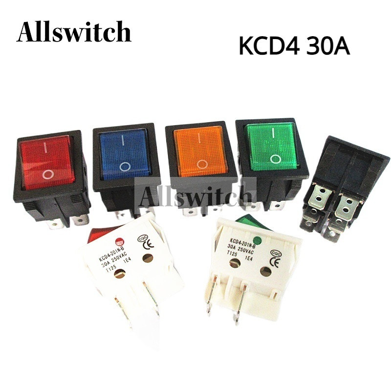 Kcd4 Rocker Switch 32 *25 มม.30A 250V AC สําหรับเครื ่ องเชื ่ อมสวิทช ...