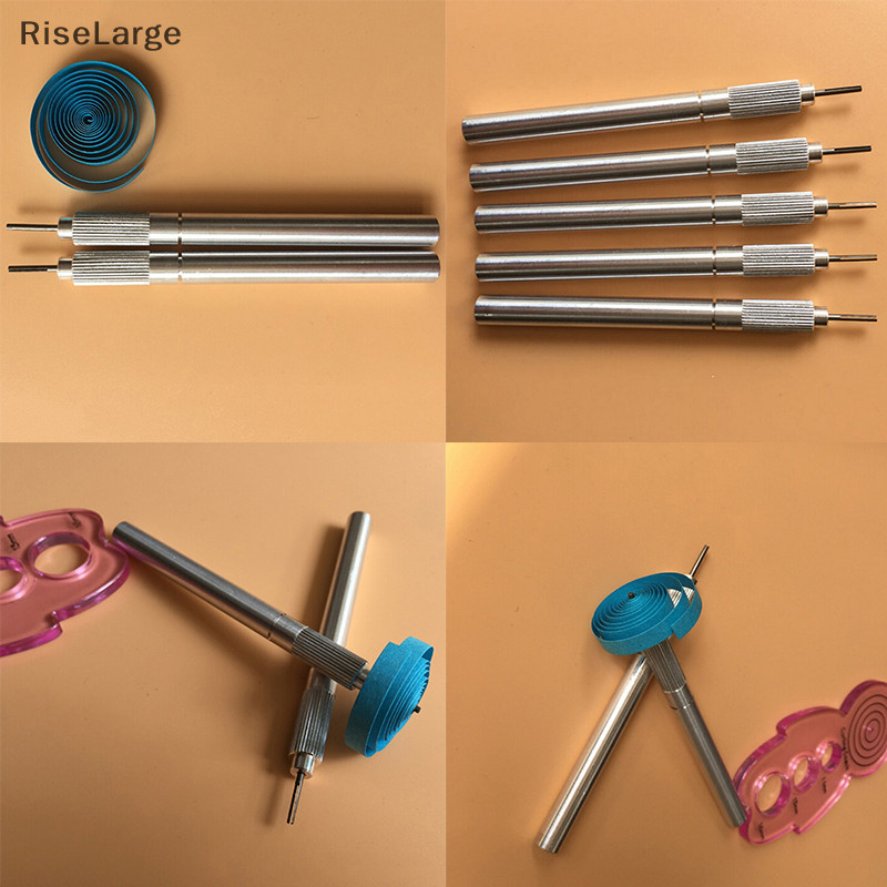 Ruwado 5-piece Metal Slotted Paper Rolling Curling Tool Kit Ruwado 5 ...