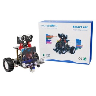 Yahboom ชุดหุ่นยนต์ไมโครบิต Micro:bit Smart Robot Car Bitbot for ...