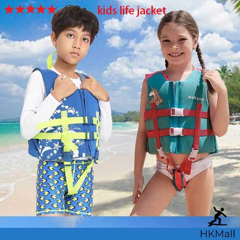 Kids Life Vest Floating Girls Life Jacket Boy ดําน ้ ําดูปะการังชุดว ่ ...