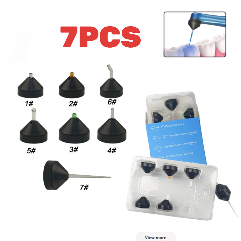 7 ชิ้นทันตกรรม Pointcure เลนส์ Endoguide เลนส์ Translume เลนส์ ...