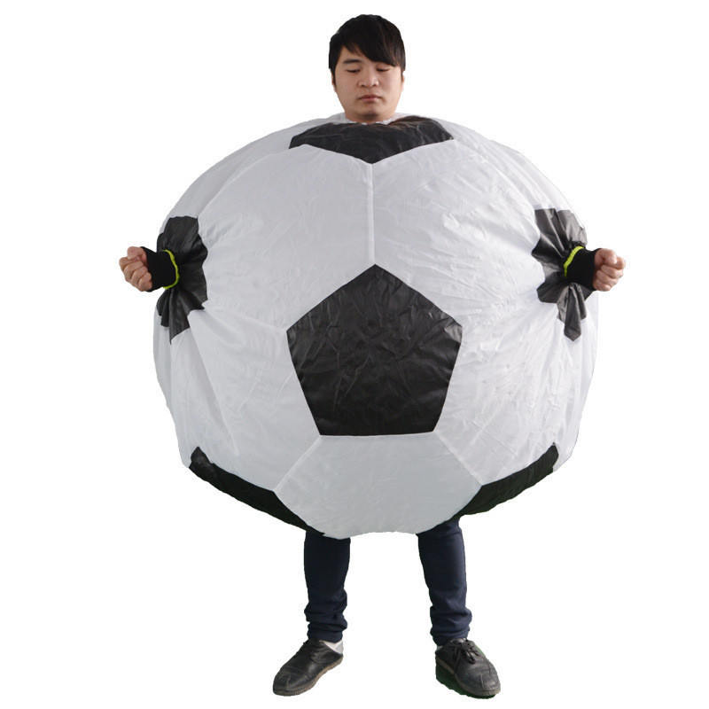 Fifa World Cup ฟุตบอล Inflatable เครื่องแต่งกายเด็กผู้หญิงคอสเพลย์ ...