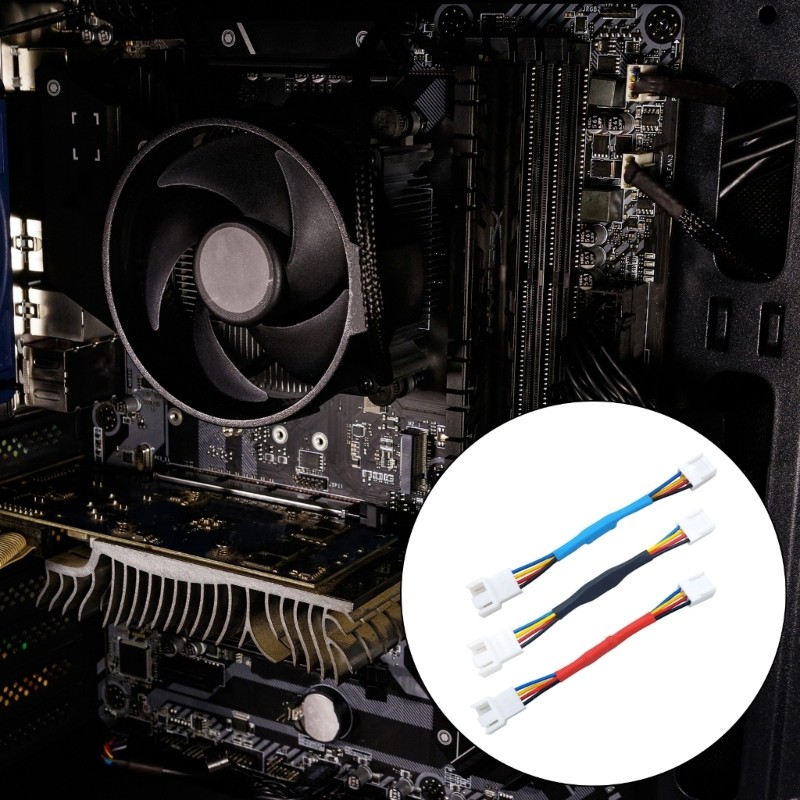 Bt PC พัดลมระบายความร้อนลดความเร็ว 4Pin Connectors ความเร็วพัดลมลดตัว ...