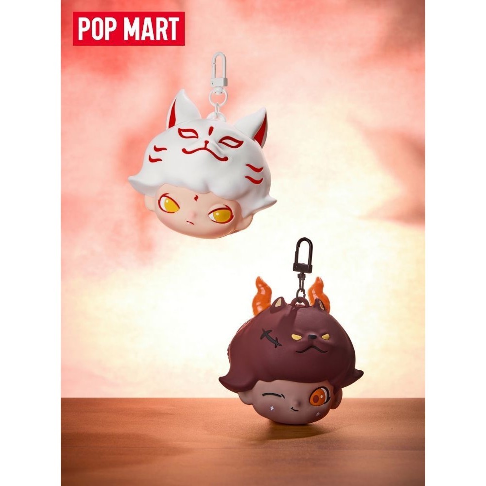 ของแท้ Pop Mart DIMOO Tonight No Sleeping Series Hell Three-Headed Dog ...