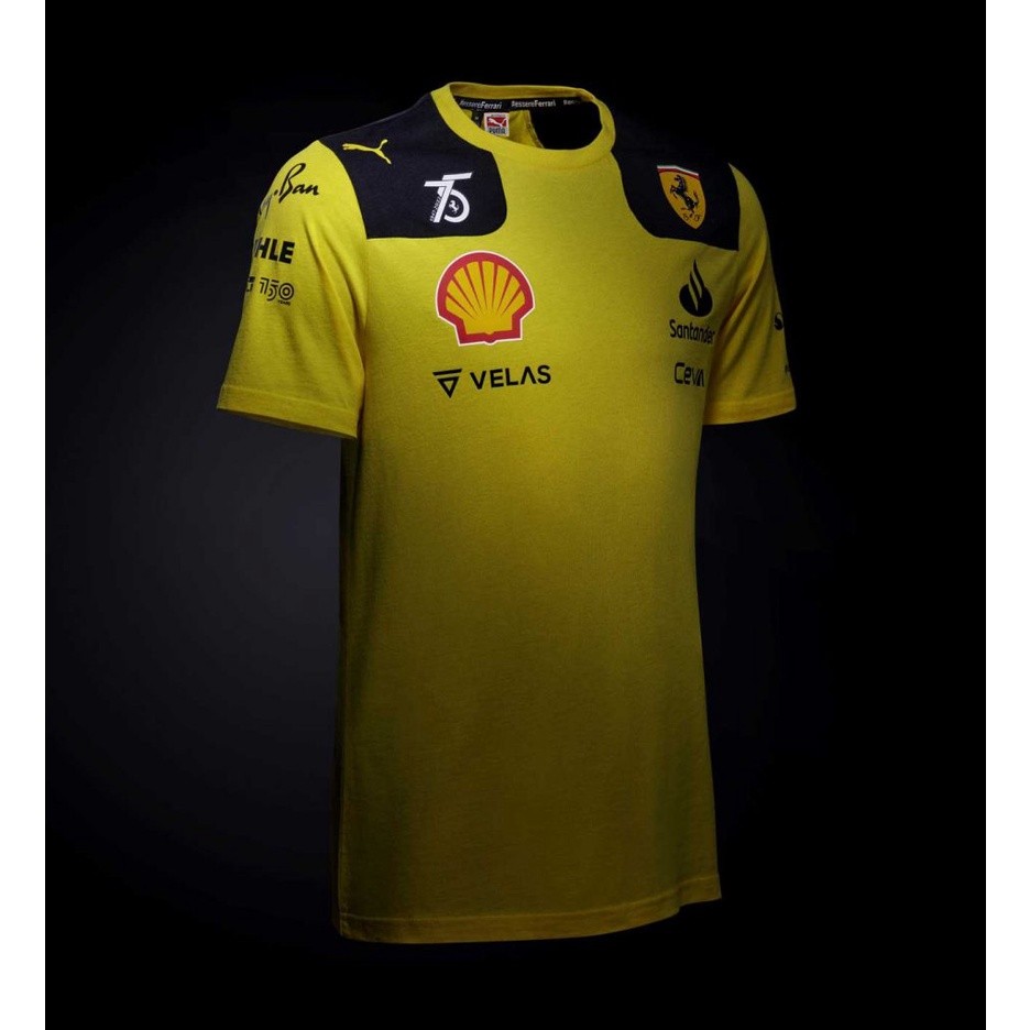 เสื้อยืด Ferrari Racing แบบคุณภาพสูง | Shopee Thailand
