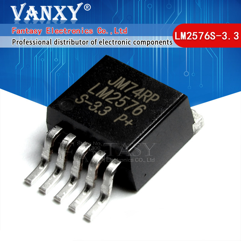 10 ชิ ้ น LM2576S-3.3 TO263 LM2576-3.3 TO263-5 LM2576SX-3.3 LM2576S-5.0 ...