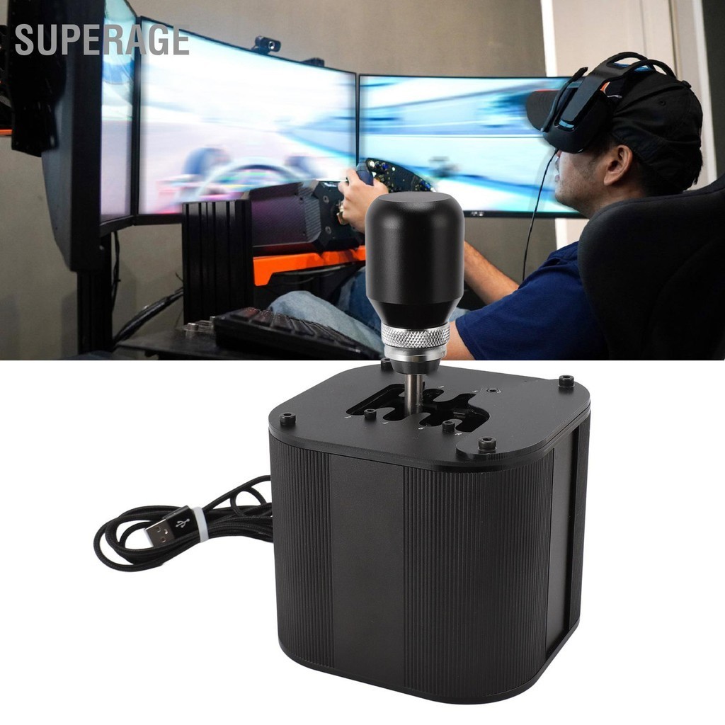 Superage USB Simulator Shifter Professional Plug and Play PC Racing ...