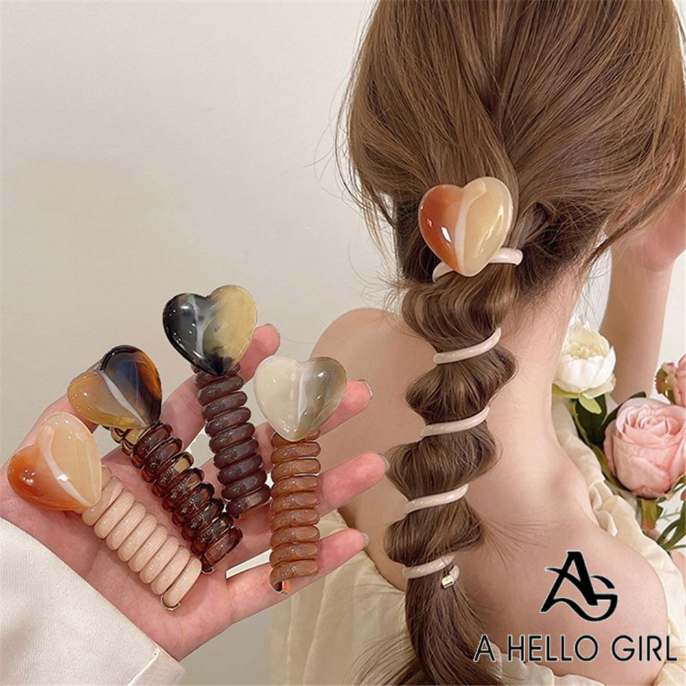 A HELLO GIRL เกาหลี Simple Bubble Braid ที่คาดผมสําหรับผู้หญิง 2024 ...