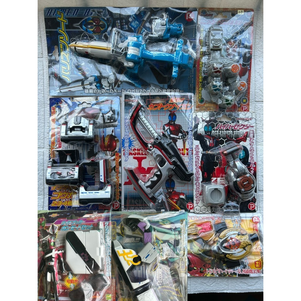 ของแท้ plex Kamen Rider kabuto Decade Rocket Magician Decade Moon Rider ...