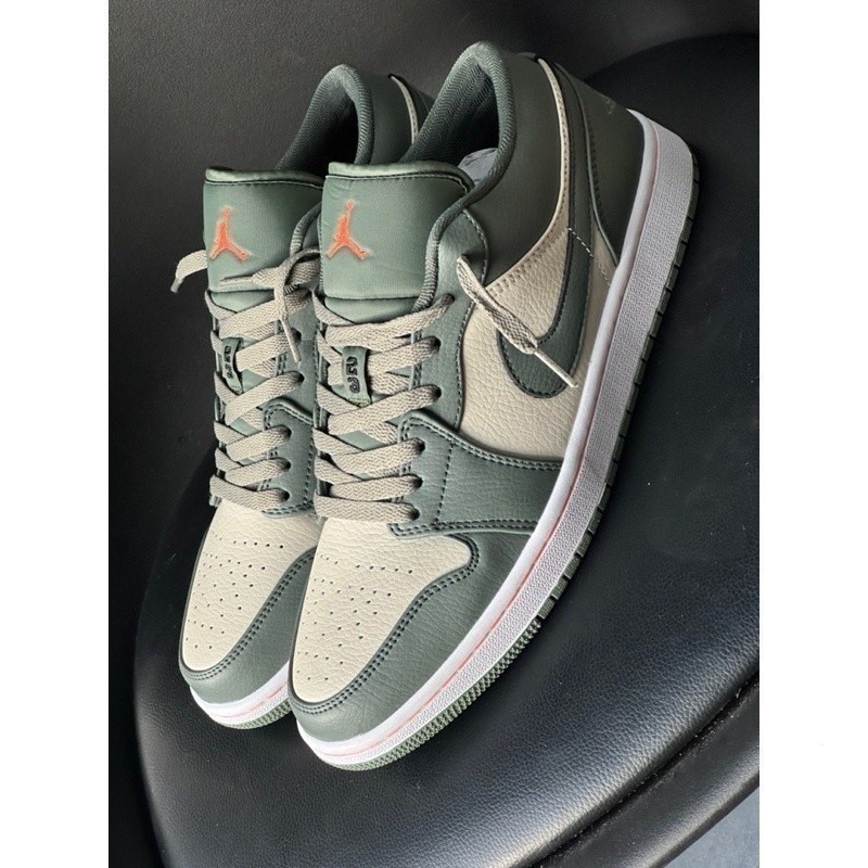 Jordan 1 tfhz 86p3 รุ่นสีเขียวทหาร | Shopee Thailand