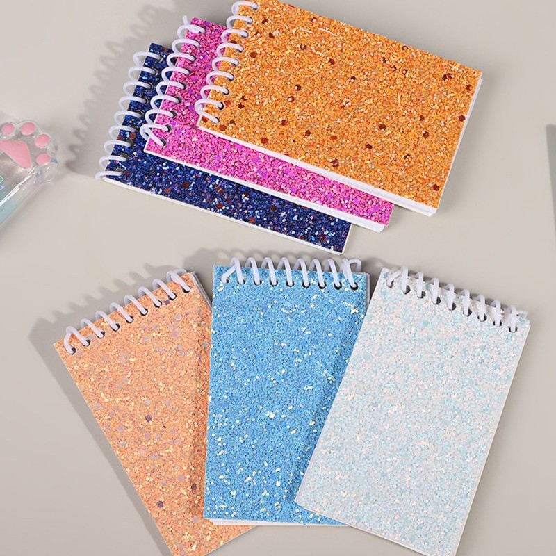 Stat Twin-Wire Binding Notepads 20 แผ่น Unlined พร้อมเลื่อมสําหรับเขียน ...