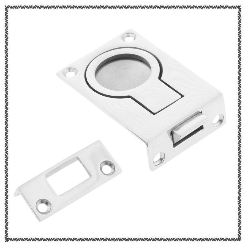 [MCA ] Marine Boat Locking Stainless Steel 316 Flush Pull Latch Lift ...