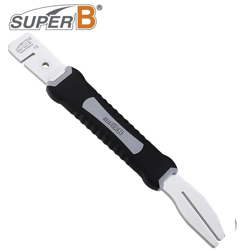 Super B TBMW40จักรยานโรเตอร์ truing Fork wrench สำหรับ Disc rotors