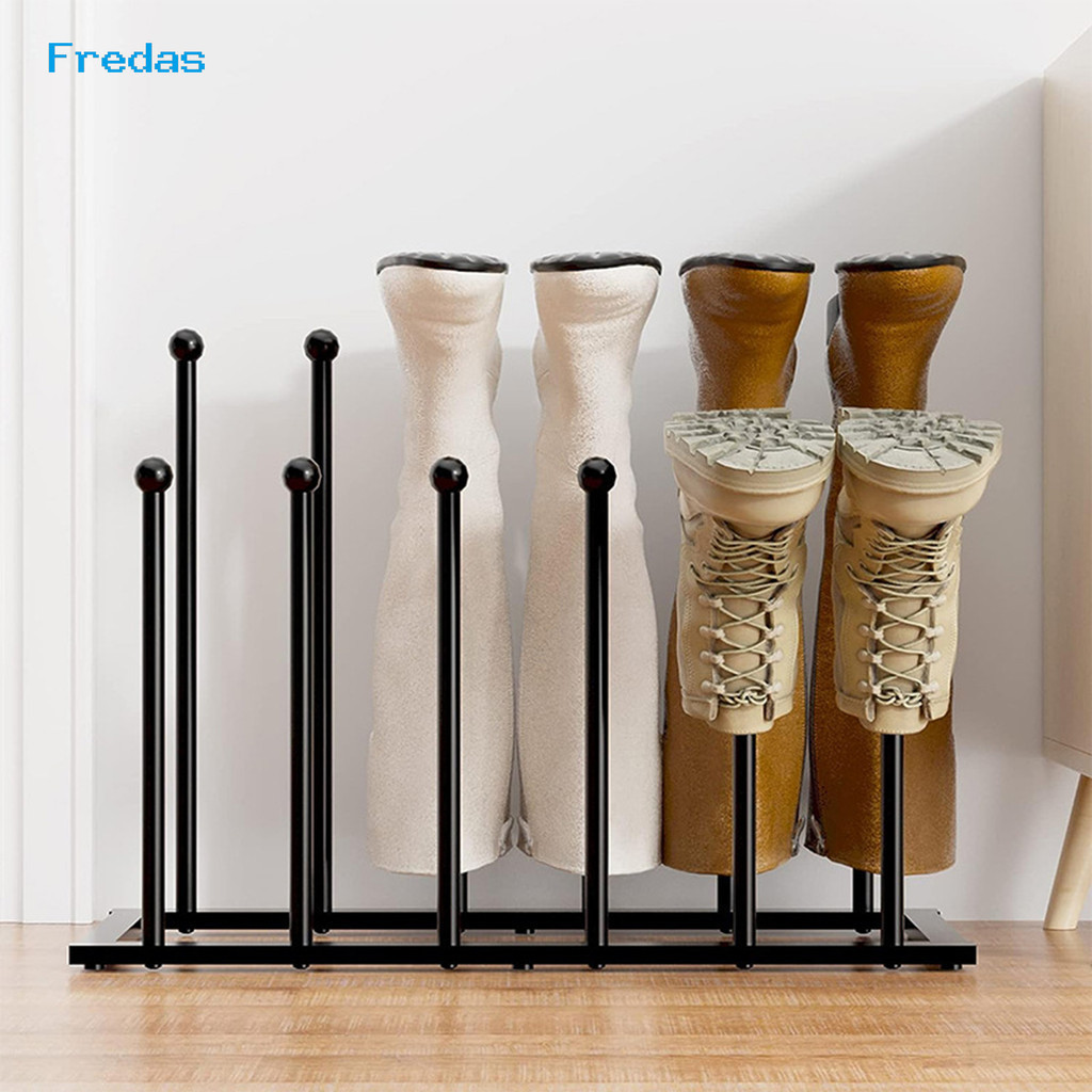 Frh-vertical Metal Boot Rack Free Standing Shoes Drying Stand for Wader ...
