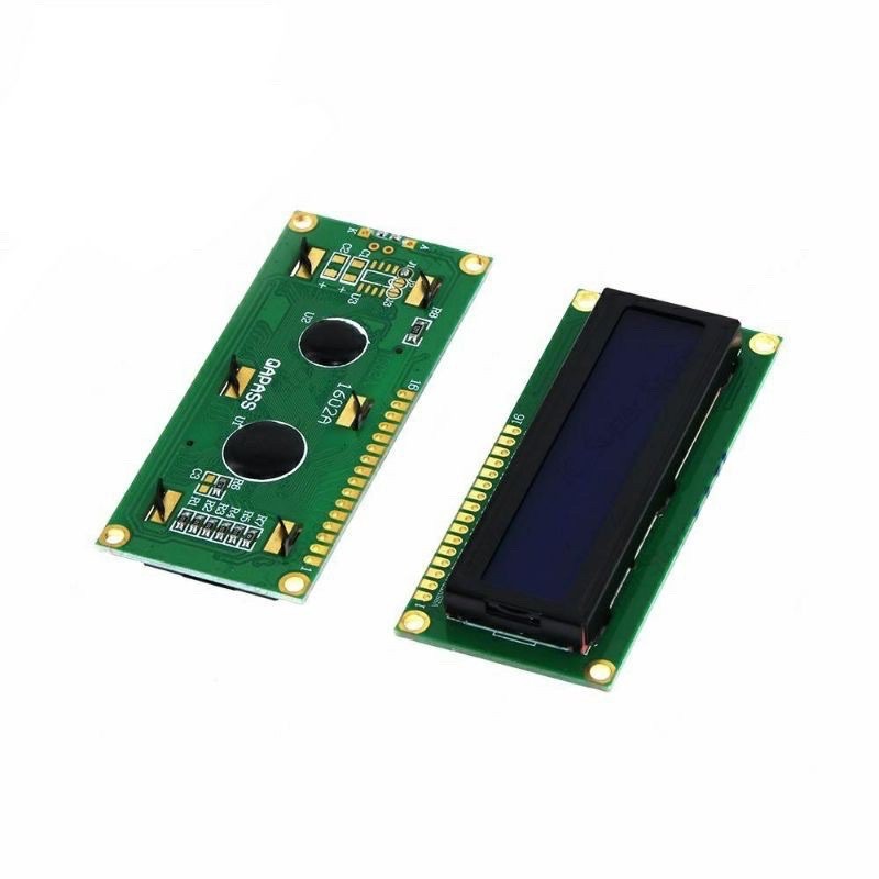 1602 LCD (สีเหลืองเขียวและสีน้ำเงิน) 16x2 LCD with backlight of the LCD ...