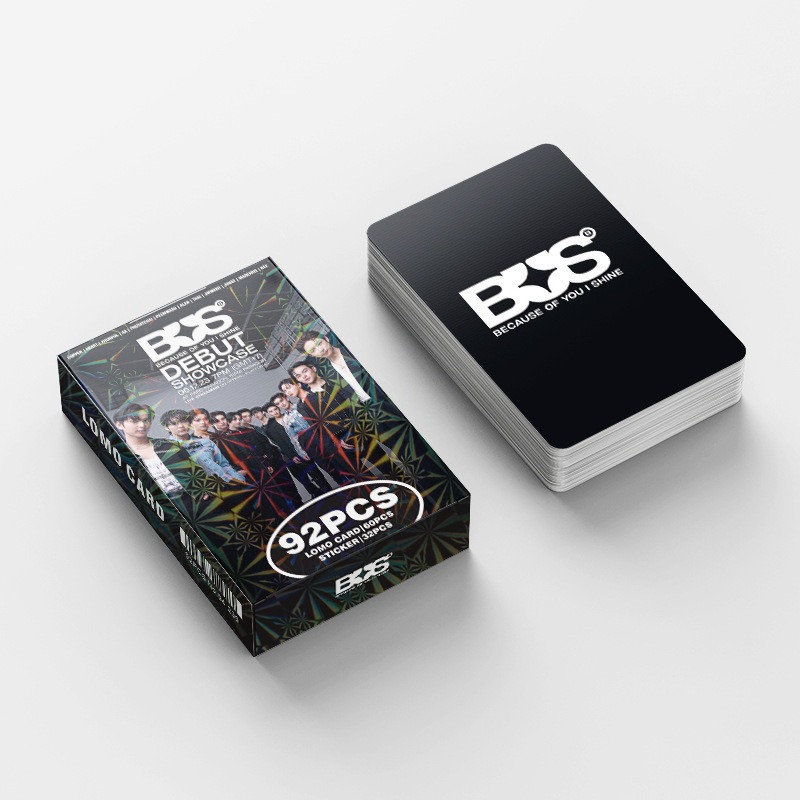 92pcs BRIGHT WIN BUS Lomo Cards because of you I shine Thai Star ...