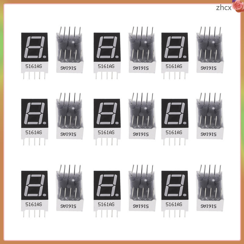 หลอด LED Segment Display Highlight โมดูลดิจิตอลรหัสหมายเลข Common Anode ...