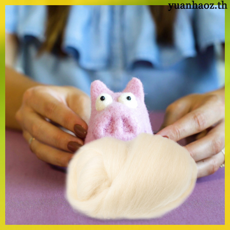 Poking Wool Strips Chunky Yarn Whelping Kit Felting Roving เส ้ นด ้ าย ...