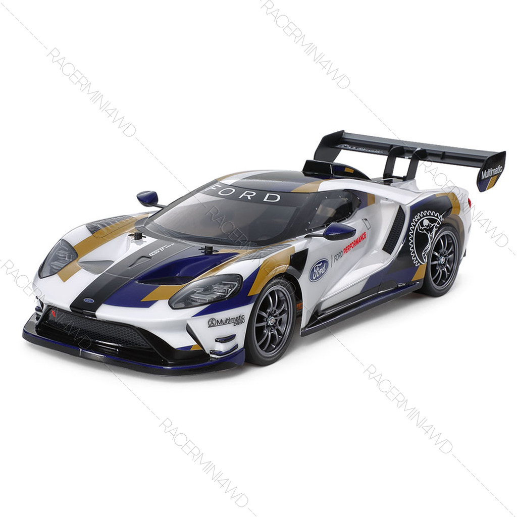 TAMIYA 58689 1/10 R/C 4WD 2020 Ford GT Mk II (TT-02 Chassis) รถบังคับ
