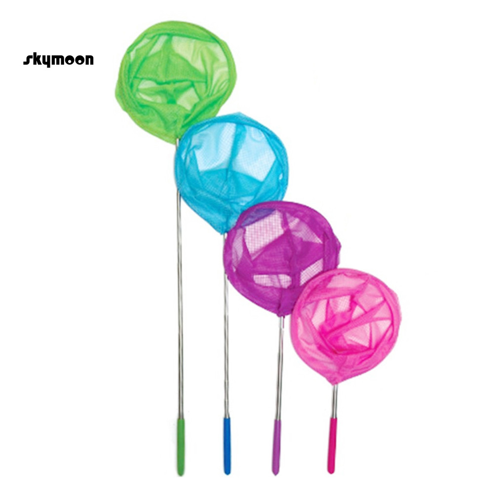 Skym * Telescopic Butterfly Net Fish Catching Bugs แมลงขยายได ้ 34 นิ ้ ...