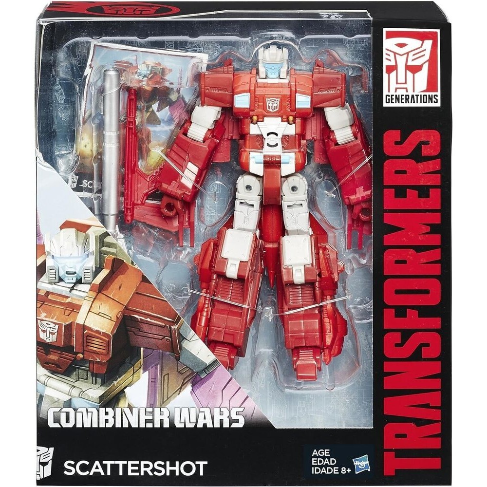 ฟิกเกอร์ Hasbro Transformers Combiner Wars Voyager Class SCATTERSHOT ...