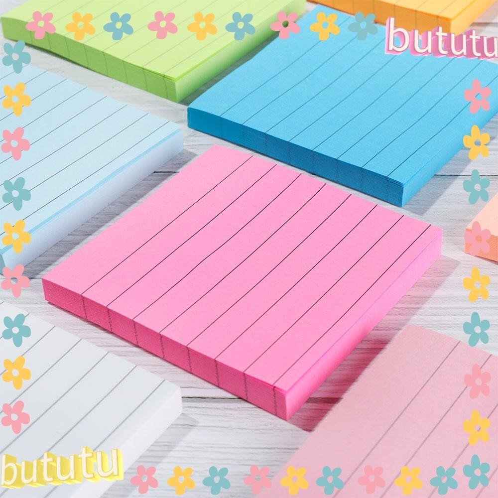 Buutu Sticky Notes DIY บุ ๊ คมาร ์ คสติ ๊ กเกอร ์ Paster สีสันสดใส ...